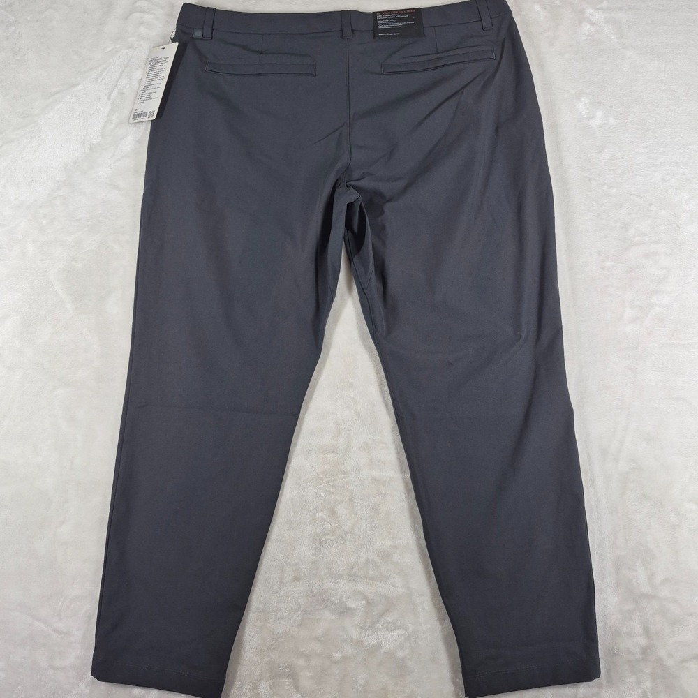 Lululemon Slim-Fit ABC Trouser Pants Men's 40x30 Gray Warpstreme LM5AQYS NWT - Picture 6 of 9